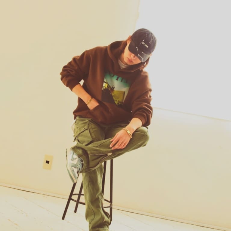 it-fame hoodie-brown