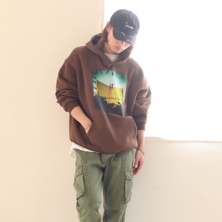 it-fame hoodie-brown