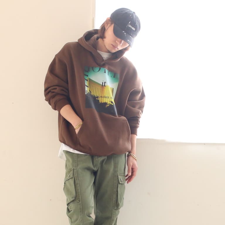 it-fame hoodie-brown