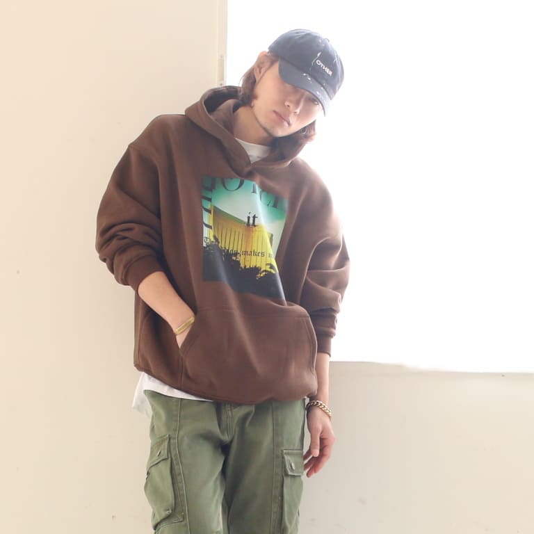 it-fame hoodie-brown