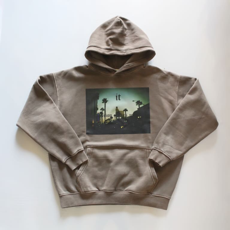 it-santamonica hoodie-vbrown