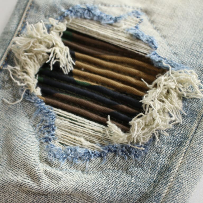mnml-xdenim-camo repair denim