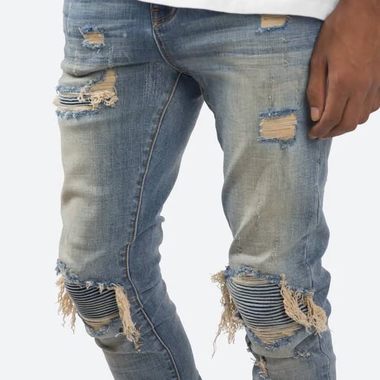 mnml-xdenim-x162 stretch skinny biker denim