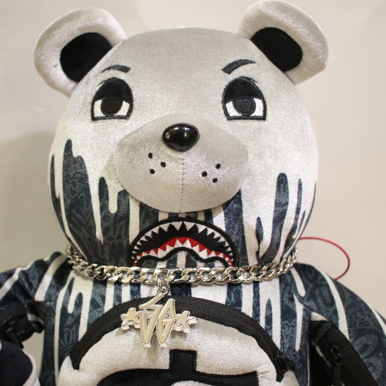 sprayground-whitegold bear